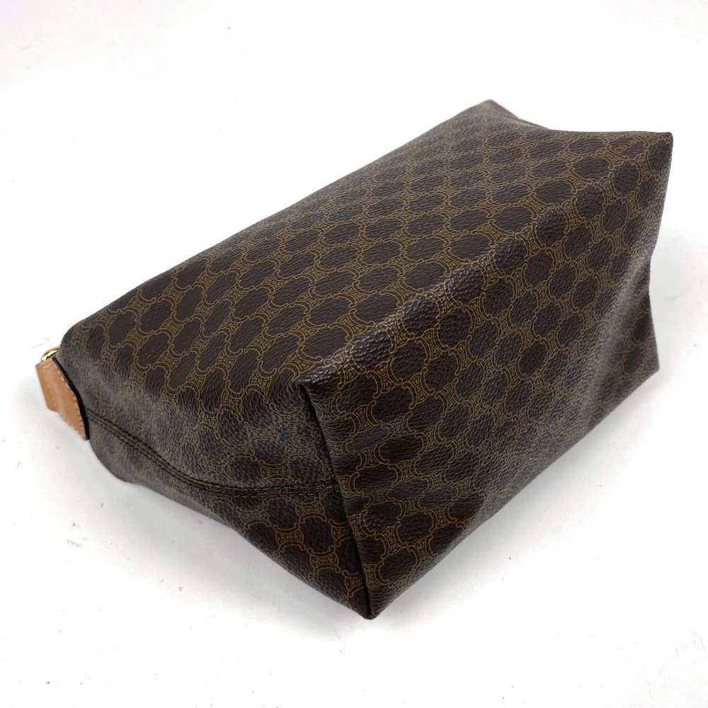 Celine Macadam handbag makeup Clutch canvas brown - Picture 2 of 6